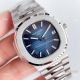 (GR) SWISS Replica Patek Philippe Nautilus Stainless Steel Blue Dial Watch 5711-1A (2)_th.jpg